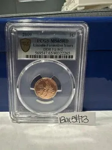 2009 PCGS MS65RD リンカーン形成期 DDR FS-801