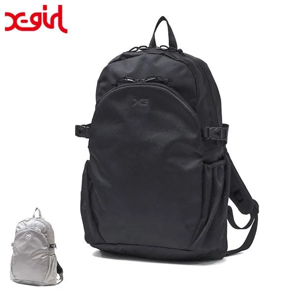 最大51%★土日限定 エックスガール リュック レディース 通学 大容量 X-girl 軽量 PC バックパック A4 20L 14inch XG EMBLEM BACKPACK 105254053011