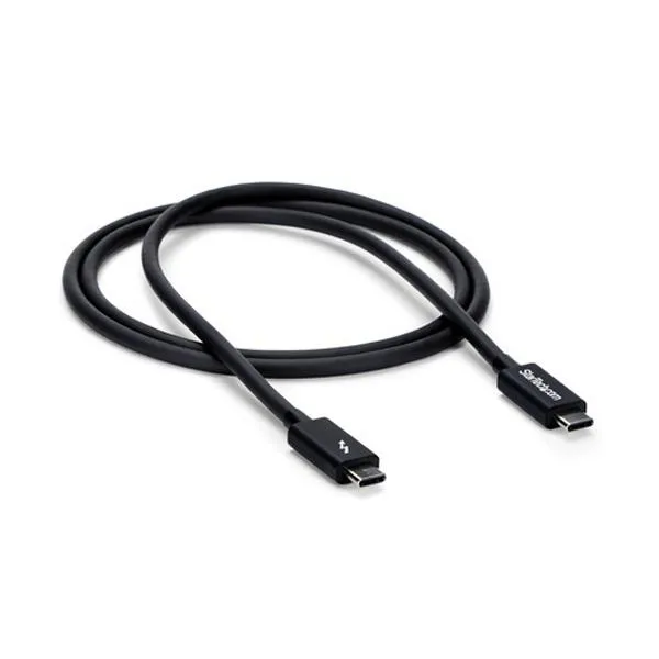 ＳｔａｒＴｅｃｈ．ｃｏｍ Ｔｈｕｎｄｅｒｂｏｌｔ ３ （２０Ｇｂｐｓ） ＵＳＢ－Ｃケーブル １ｍ ブラック ＴＢＬＴ３ＭＭ１Ｍ １本（お取寄せ品)