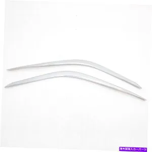 クロームカバー トヨタヤリスXP150ハッチバック5DOOR 2014 2015のフロントヒーライトヘッドランプカバー Front Healight HeadLamp Cover For Toyota Yaris XP150 Hatchback 5door 2014 2015【並行輸入品】