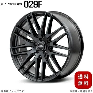 アルミホイール LBX 10系 レクサス 【18×7.0J 5-114.3 INSET40 セミグロスガンメタ】 マルカ MID エクスクルーシブ 029F 1本 18インチ 5穴 インセット40