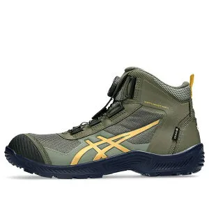 ASICS アシックス メンズ スニーカー 【ASICS Winjob Gore-Tex BOA 'Mantle Green Yellow' 1273A084-300】 サイズ US_7(25.0cm)