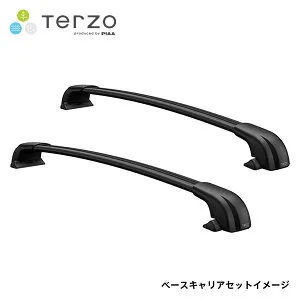 Terzo テルッツォ ベースキャリア エアロバーブラックセット オデッセイハイブリッド RC4 H28.2～R2.10