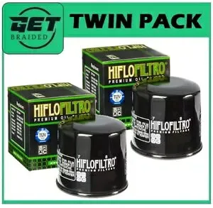 2x HiFlo オイルフィルターバンドル HONDA VTR1000 SP-1 2000 に適合 2x HiFlo Oil Filter Bundle Fits HONDA VTR1000 SP-1 2000 【並行輸入品】