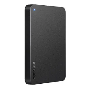 東芝 Canvio 2TB USB3.2(Gen1)対応 ポータブルHDD PC/TV対応 外付け Mac ブラック HD-TPA2U3-B/N