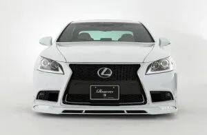 ロウェン レクサス LS Fスポーツ 40系 UVF USF フロントスポイラー ※LEDスポットあり FRP 未塗装 1L001A00 ROWEN PREMIUM Edtion プレミアムエディション