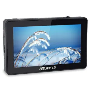 FEELWORLD F6Plus V2 フィールワールド 6インチ 外部モニター 3D LUT搭載 タッチスクリーン フィールドモニター HDMI出力/入力 IPS Full HD 解像度1920*1080 500cd/m2 Type-C給電可能 カメラ用モニター ソニーF970