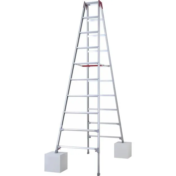 「法人限定」長谷川工業 脚部伸縮式専用脚立 ワンタッチバー付 RYZ-30d 「メーカー直送・代引不可・置配不可・配送地域限定」