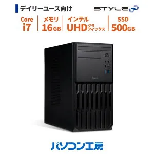 デスクトップパソコン 新品 Core i7 14700/16GB/500GB SSD/Windows 11
