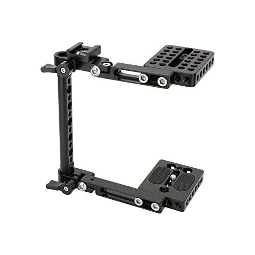 CAMVATE 折りたたみ式Cフレームカメラケージ ユニバーサルデジタル一眼レフカメラケージリグ用 - 3150