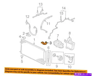 コンデンサー ホンダOEM A/C ACコンデンサー/コンプレッサー/ラインコンデンサーブラケット左80106SHJA01 HONDA OEM A/C AC Condenser/Compressor/Line-Condenser Bracket Left 80106SHJA01【並行輸入品】