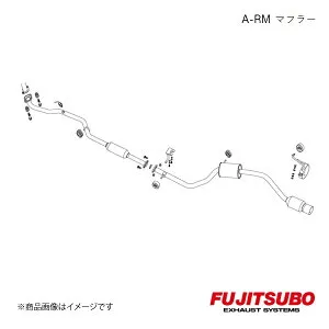 FUJITSUBO/フジツボ マフラー A-RM bB 1.5 2WD DBA-QNC21 2005.12～2010.7 250-21621