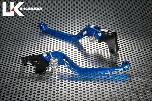 U-KANAYA ユーカナヤ スタンダードタイプ アルミビレットレバーセット YZF-R1 YZF-R6 YAMAHA ヤマハ ブレーキ・クラッチレバーセット ハンドル周辺パーツ ハンドル レバーカラー：ブルー / アジャス