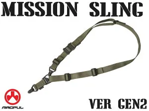 【正規品】【送料無料】MAGPUL MS3 ミッションスリング GEN2 レンジャーグリーン MA505430359◆正規品/マグプル/PTS/ガンスリング/1ポイント