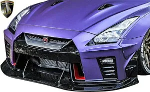 【M's】日産 R35 GT-R (中期/後期) AIMGAIN GT type2 フロントバンパー／／タイプ2 GTR FRP エイムゲイン エアロ バンパー カスタム ニッサン NISSAN G-TR
