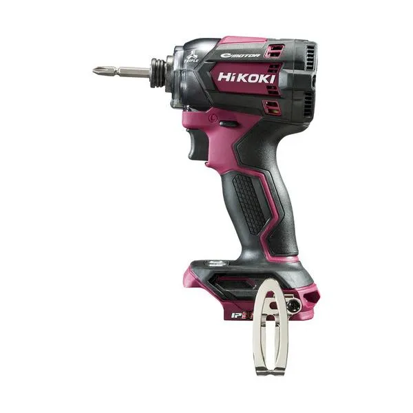 工機ホールディングス HiKOKI 18Vコードレスインパクトドライバ レッド 本体のみ WH18DC-NNR 期間限定 ポイント10倍