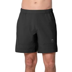 ケースイス メンズ ボトムス ハーフパンツ・ショーツ ショートパンツ K-Swiss KSwiss RipStop 7 inch Mens Tennishorts Black ブラック