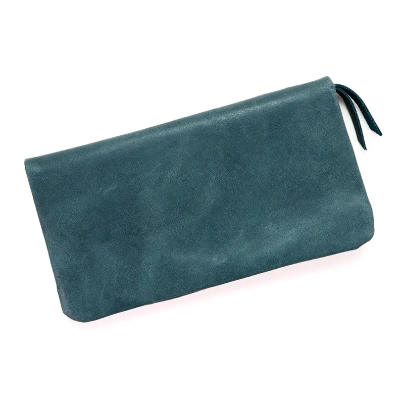 [マルイ]長財布 二つ折り レザー 本革 クラム アジリティ AGILITY/アジリティー アッファ（AGILITY Affa） ブルー(9087)