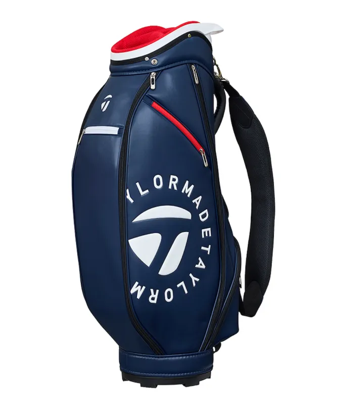 獲得ポイント254pt 【送料無料】テーラーメイド(TaylorMade) キャディバッグ サークルロゴ UN747 【国内正規品】【2025年モデル】 メンズ NV