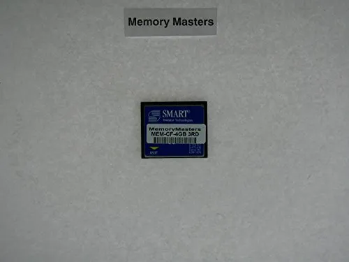 4 GBコンパクトフラッシュメモリfor Cisco 1900 2900 3900 ISRシリーズルータ。に相当Cisco mem-cf-4gb ( MemoryMasters )