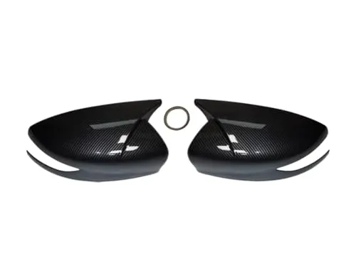 に適合する アルティマ 2013-2018 セントラ/シルフィ 2016-2019 ミラーカバー リアビューサイドウィングキャップ 外装リアビュートリム 車外部バックミラーハウジングカバー(Carbon fiber pattern)