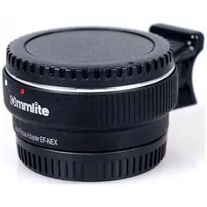 COMMLITE マウントアダプター (カメラ側:ソニーEマウント、レンズ側:キヤノンEF) CM-EF-NEX B