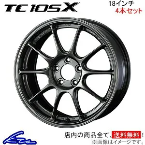 アウトランダー GF系 GG系 アルミホイール ウェッズ ウェッズスポーツ TC105X 0073532 weds ウエッズ WedsSport 18インチ 5穴 114.3 +45 インセット45 OUTLANDER 車用ホイール 1本 4本セット 1台分 一台分 1枚 4