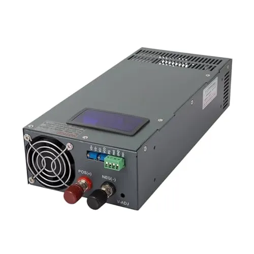 2000W スイッチング電源、デジタル LED ディスプレイ付き CC/CV 調整可能 DC 安定化ベンチ電源、0-12V ～ 220V 電子開発 エイジン 低雑音(0-110V 0-18A)