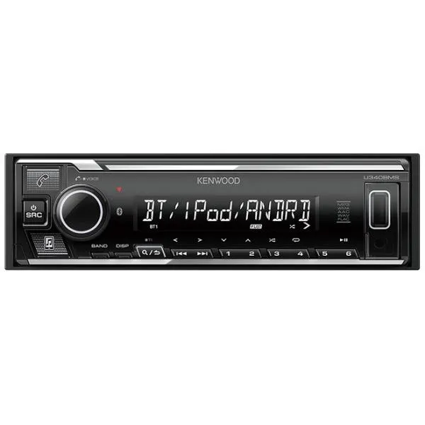 U340BMS USB/iPod/Bluetoothレシーバー MP3/WMA/AAC/WAV/FLAC対応 ケンウッド