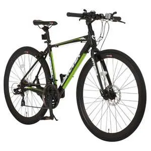 CANOVER クロスバイク 700×28C型 ATHENA(マットブラック/470サイズ《適応身長：160cm以上》) CAC-027-DC(2017年モデル)【組立商品につき返品不可】 CAC-027-DC