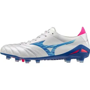 ミズノ(MIZUNO) サッカー スパイク モレリアネオIV JAPAN ホワイトパール×ターコイズ P1GA253025