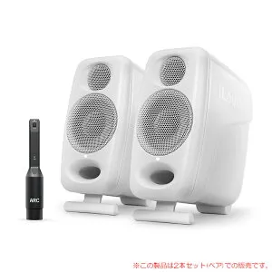 IK MULTIMEDIA ILOUD MICRO MONITOR PRO WHITE - PAIR 【Travel Bag & T-RackS 6 Max 付き！Black Friday特価！】 安心の日本正規品！