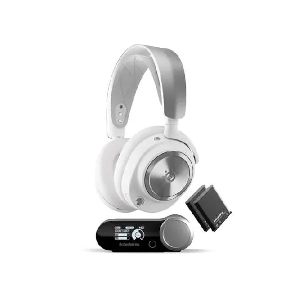 SteelSeries Arctis Nova Pro Wireless Multi-System Gaming Headset - Neodymium Magnetic Drivers - Active Noise Cancellation - 2 Battery System _並行輸入