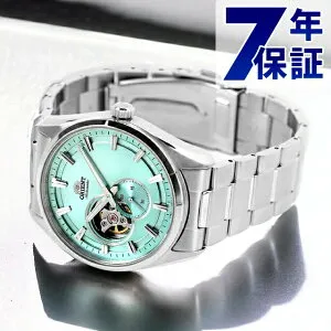 オリエント コンテンポラリー セミスケルトン 自動巻き 腕時計 メンズ オープンハート ORIENT CONTEMPORARY RN-AR0009L アナログ アイスブルー スケルトン ブランド おしゃれ 防水 プレゼント 男性 実