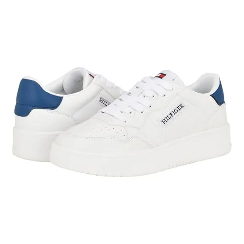 [Tommy Hilfiger] [トミーヒルフィガー] スニーカー ローカット シューズ DUNNER2 レディース ホワイト WHITE US7.0 (24.0cm) [並行輸入品]