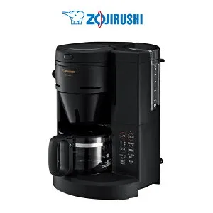 象印 全自動コーヒーメーカー EC-SA40 BA（ブラック） 挽きたての美味しさを手軽に。コーヒー豆を挽くところからドリップまで「全自動挽きたてドリップ」 「マイコン予熱&ダブル加熱 高温抽