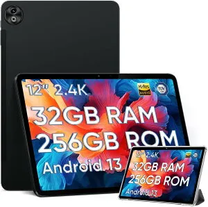 DOOGEE T20 Ultra 12インチ タブレット Helio G99 8コアCPU Android 13 32GB(12+20仮想)RAM 256GB ROM 256GB拡張可 1200*2000 IPS FHD+In-Cell Hi-Res Audio ディスプレイ 4G LTE WiFi Bluetooth GPS 10800mAhバッテリー 16MP/8MP カメラ GMS認