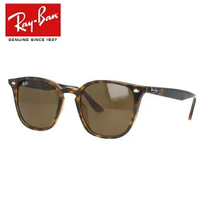 レイバン サングラス 【ウェリントン型】 Ray-Ban B-15 ブラウンレンズ RB4258F 710/73 52 アジアンフィット メンズ レディース べっ甲 RAYBAN ドライブ 運転 アウトドア レジャー ブランドサングラス U