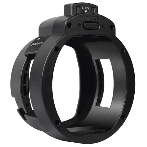 SMDV ソフトボックス FLIP専用アダプター S2 Adapter S2タイプ 汎用(Canon EL-5・Sony F60RM2・Godox AD200ProII 等)対応サイズ ADPS2