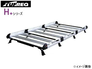 【4/24 20時～エントリーでP5倍★26日まで】デリカD:3 BM20 全車 H23.10～H31.4 ルーフキャリア TUFREQ タフレック HF442A+ H+シリーズ プラス 8本脚 法人のみ配送 送料無料