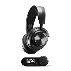 SteelSeries 61520J ゲーミングヘッドセット Arctis Nova Pro Wireless ブラック ［ワイヤレス（Bluetooth＋USB） /両耳 /ヘッドバンドタイプ］ 61520J