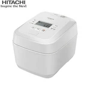 RZ-V100HM(W) 日立 HITACHI 圧力&スチーム ふっくら御膳 フロストホワイト 炊飯容量5.5合 圧騰甘み炊き 大火力 沸騰鉄釜 蒸気カット 送料無料