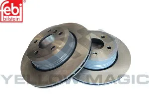 【Febi bilstein】 リアコーテッドブレーキディスクセット [BMW,X3シリーズ,E83 / 34213332217,24809]