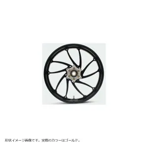 GALE SPEED (ゲイルスピード) フロント ホイール 鍛造ホイール F350-17 ゴールド[TYPE-SB1Gコート] YZF-R6 (ABS)