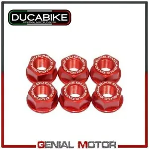 クラウン フランジ ナット キット レッド 6DSB01A Ducabike Ducati DIAVEL 2011 - 2019 Crown Flange Nuts Kit Red 6DSB01A Ducabike Ducati DIAVEL 2011 - 2019 【並行輸入品】