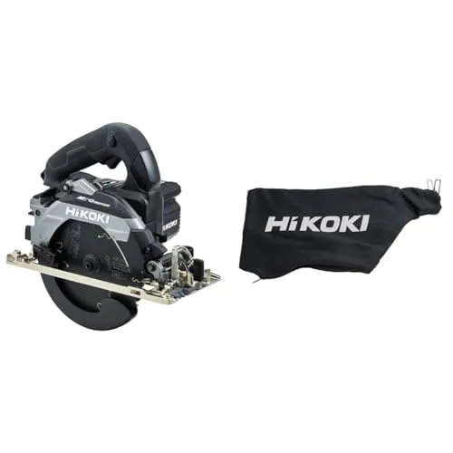 HiKOKI(ハイコーキ) 36V 165mm 充電式丸のこC3606DB(2XPSBZ)+自己集じんアダプタ用ダストバッグ0033-1725セット