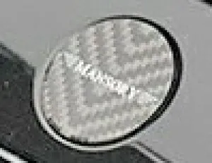 【M's】 W223 ベンツ Sクラス 前期 (2021y-) MANSORY グリルオーナメント ／／ マンソリー CARBON カーボン エアロ パーツ カスタム シンプル 外装 改造 新型 現行 メルセデス BENZ S500 S580 S400d フロント