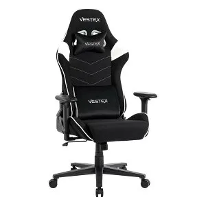 【25日は24時間限定クーポン配布】VESTEX（ベステックス）S2 高撥水メッシュファブリック ゲーミングチェア ホワイト VES-S2WH(2644275)代引不可 送料無料