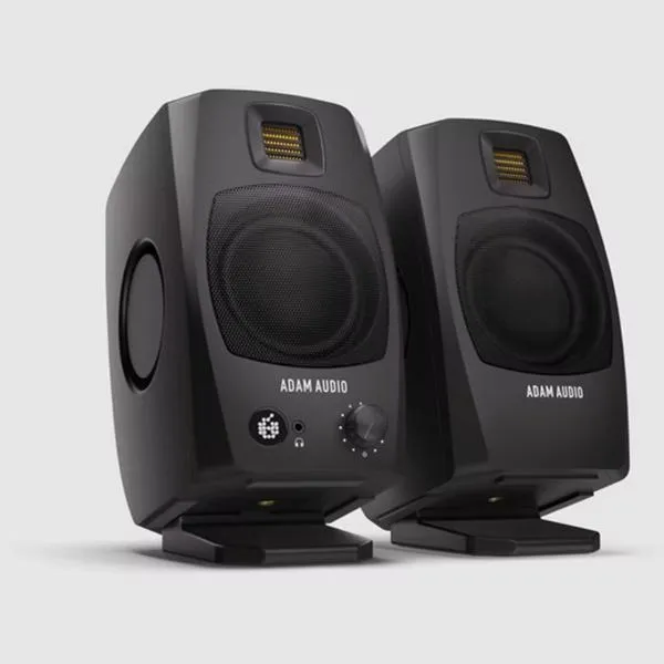 ADAM Audio D3V Black ペア デスクトップモニター 2way 3.5"ウーファー 黒