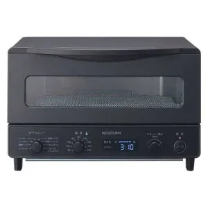 【P2倍】 オーブントースター 1225W/食パン4枚 ブラック コイズミ KOS-1236/K 母の日 ギフト 2026 贈り物 プレゼント 母 父 父の日 ペアギフト